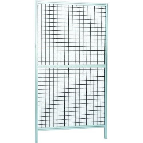 TRUSCO アルミ安全フェンス 間口1000mmX高さ1800mm ピッチ30 シルバー ( AF1810-SV ) トラスコ中山(株)