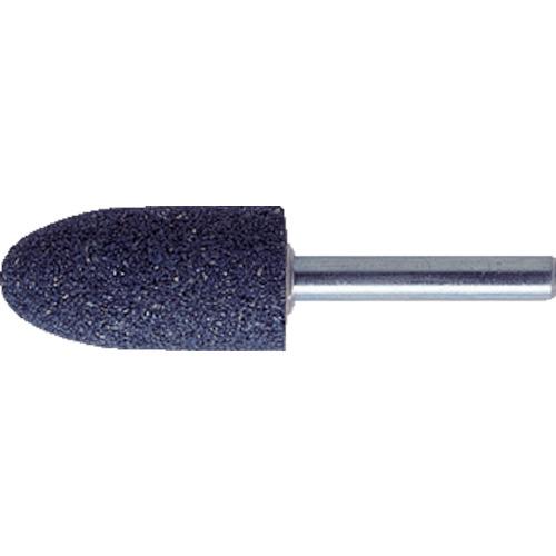 TRUSCO 軸付砥石A 砲弾型 Φ19X幅38X軸6 #36 1箱(PK)5本 ( MA-582P ) トラスコ中山(株)