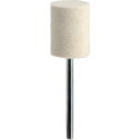 【SALE価格】TRUSCO フェルトミニホイール 平型 Φ15 仕上げ用 白色 (10個入) ( SF1520S-W ) トラスコ中山(株)