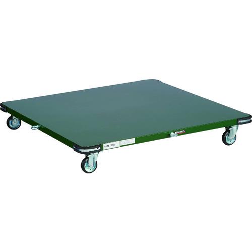 TRUSCO 鋼鉄製平台車 1200X1200 Φ100プレ