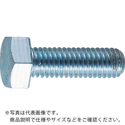 TRUSCO 六角ボルト ユニクロ 全ネジ M12×75 7本入 ( B22-1275 ) トラスコ中山(株)