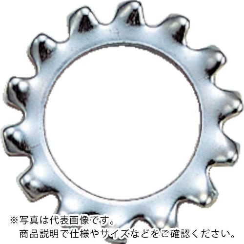 TRUSCO 外歯ワッシャー 三価白 M4 170個入 ( B86-0004 (170イリ) ) トラスコ中山(株)