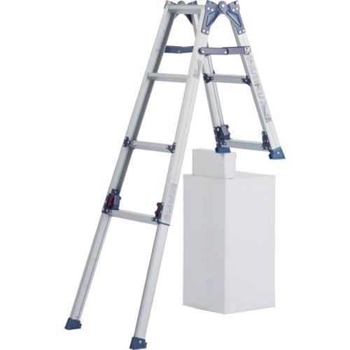 Stepladders - ピカ 四脚アジャスト式脚立かるノビSCL型階段用 ( SCL-23A )