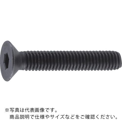 【SALE価格】TRUSCO 六角穴付皿ボルト 黒染め 全ネジ M10×30 16本入 ( B73-1030 ) トラスコ中山(株)