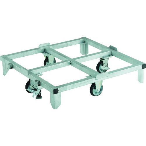 TRUSCO パレット台車 1100X1100用 Lストッパー付 ( PRC-1111S ) トラスコ中山(株)