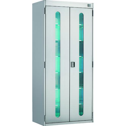 TRUSCO ステンレス製 UV殺菌ロッカー クリーンルームシューズ用 ( SUUVL-S ) トラスコ中山(株)