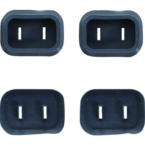 TRUSCO プラグ安全カバー2P用 50P入 ブ