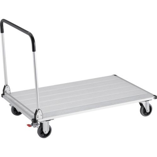 楽天Orange Tool TokiwaTRUSCO アルミ台車 アルパカート 300kgタイプ 折りたたみ 1200×720mm ストッパー付 （ AL31-1272S ） トラスコ中山（株）