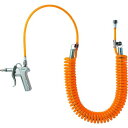 TRUSCO スプリング式ウレタンコイルホース ダスターセット 2m ( TD-75SC-3S ) トラスコ中山(株)