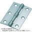 TRUSCO スチール製厚口蝶番 三価クロムメッキ仕上げ 全長89mm 10個入 ( 888-89UNCR (10コイリユニクロ..