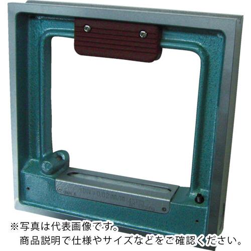特長：角形・水平出しおよび直角の測定用です。仕様：長さ(mm)：200幅(mm)：200厚さ(mm)：42感度(mm)：0.02直角度(μm)：3平面度(μm)：3底面と上面とが成す角度：0.5目盛底面、側面および上面の平面度：0.003mm注意：提供不可：chemSHERPA、SDS　●代表画像について 商品によっては、代表画像を使用している場合がございます。 商品のカラー、サイズなどが異なる商品をイメージ画像として 使用させて頂いている場合がございます。 必ず、商品の品番と仕様をご確認のうえ、ご注文お願いいたいます。 　●北海道・沖縄・離島・一部地域の送料について 別途追加で送料がかかる場合がございます。 送料がかかる場合は、メールにて送料をご連絡させて頂き、 お客様にご了承頂いてからの手配となります。 　●お買上げ明細書の廃止について 当店では、個人情報保護と環境保護の観点から同封を廃止しております。 お買上げ明細書が必要な場合は、備考欄に「お買上げ明細必要」と 記載お願いいたします。 当店からの出荷の場合は、同封にて発送させて頂きます。 （※メーカー直送の場合は、PDFデータをメールさせて頂きます。） 　注意事項 ※商品名に【2個セット】等、数量の明記がない場合は1個での販売となります。