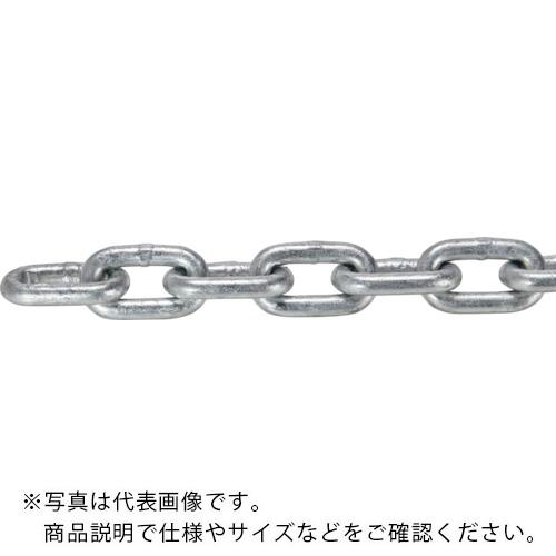 TRUSCO ( トラスコ中山 ) JIS F2106第一種規格相当 ロングリンクチェーン スチール ドブメッキ 線径6mm..