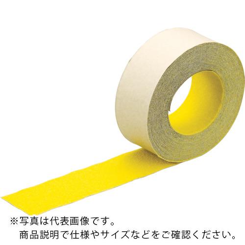 TRUSCO ノンスリップテープ 屋外用 50mmX5m 黄 ( TNS-50 Y ) トラスコ中山(株)