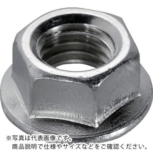TRUSCO フランジナット セレート付 三価クロメート M10 25個入 ( B779-0010 ) トラスコ中山(株)