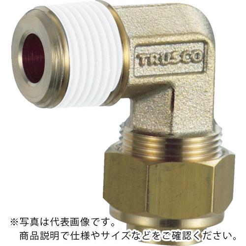 【SALE価格】TRUSCO ( トラスコ中山 ) 配管継手 クイックシール継手 インサートレスエルボ Φ12 呼びR3/8 ( TSA-12-03L (インサ-トレス12 R3/8) )