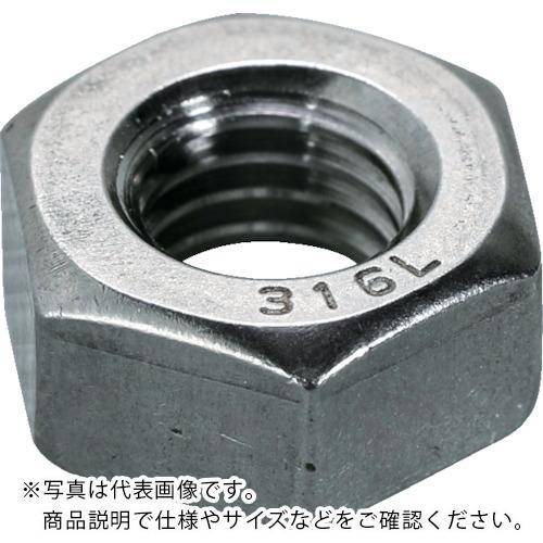 TRUSCO 六角ナット1種 SUS316L M4×0.7 18個入(ステンレス) ( B132-0004 ) トラスコ中山(株)