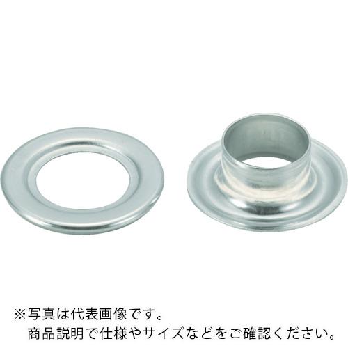 TRUSCO 両面ハトメ アルミ 12mm 20組入 (ブリスターパック入) ( P-THP-A12 (12MM 20クミイリ) ) トラスコ中山(株)