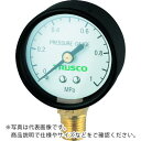 TRUSCO 圧力計 表示板径Φ40 立型口径R1/8表示 ( TP-G40A (1/8) ) トラスコ中山(株)