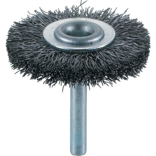 TRUSCO 軸付ホイールブラシ φ50X軸6 鋼線 線径0.3 ( TB-6222 ) トラスコ中山(株)