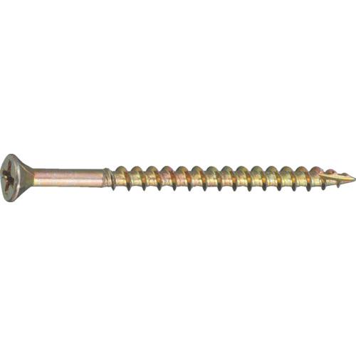 TRUSCO 軸細コーススレッドスクリュー クロメート M3.8×70 50本入 半ネジ ( TKS-70JH ) トラスコ中山(株)