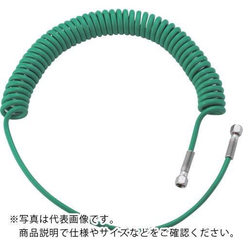 【SALE価格】TRUSCO ハイパワーコイルホース高圧用 3.0MPa 5.7m ( THC-307 ) トラスコ中山(株)