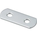 TRUSCO ジョイント金具19型フラット クロム 長さ50 穴数2 ( TK19-F2C ) トラスコ中山(株)