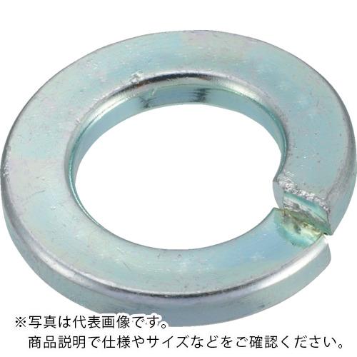 【SALE価格】TRUSCO スプリングワッシャー 三価白 M6 123個入 ( B728-0006 (M6 123イリ) ) トラスコ中山(株)