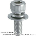 【SALE価格】TRUSCO 座金組込六角穴付ボルト P=3 ステンレス M5×10 14本入 (座金組込みキャップボルト ばね座金+JISワッシャー付き) ( B078-0510 (M5X10 14イリ) ) トラスコ中山(株)