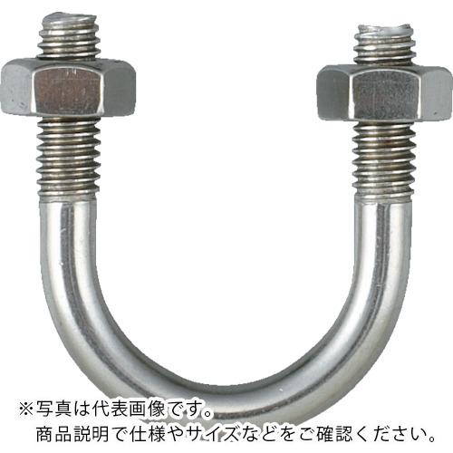 【SALE価格】TRUSCO ( トラスコ中山 ) PC管用Uボルト SUS304 呼び径32A ねじ径W3/8 ( TPCU-BT32A-S (32A) )