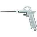 TRUSCO エアダスターボタン式 ニップルタイプ ノズル100mm ( TD-10-1 (100MM) ) トラスコ中山(株)