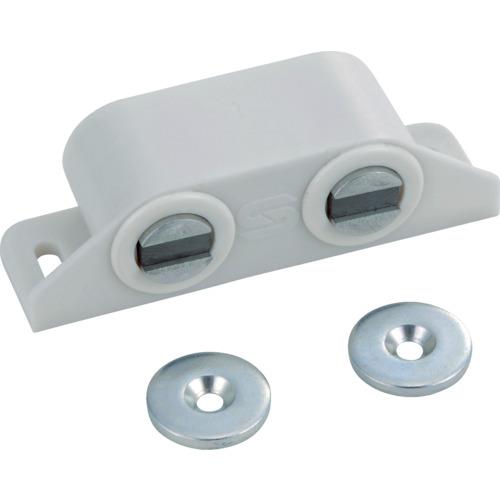 TRUSCO �ޥ��ͥåȥ���å�(����) �ʥ������� L62mm �� ( TSM-25SW-W ) �ȥ饹���滳(��)