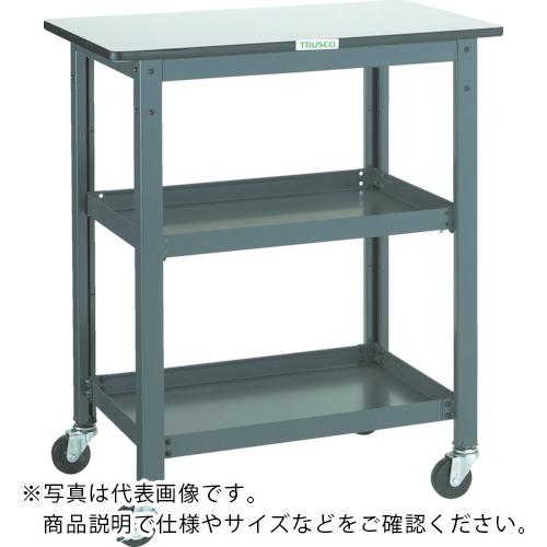 TRUSCO ( トラスコ中山 ) WHT型作業台補助テーブルワゴン 600X450XH900 ( WHT-4560H )