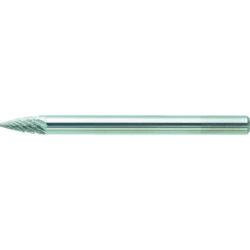 TRUSCO ( トラスコ中山 ) 超硬バー トンガリ型 Φ3X刃長6X軸3 ダブルカット ( TB4A030 )