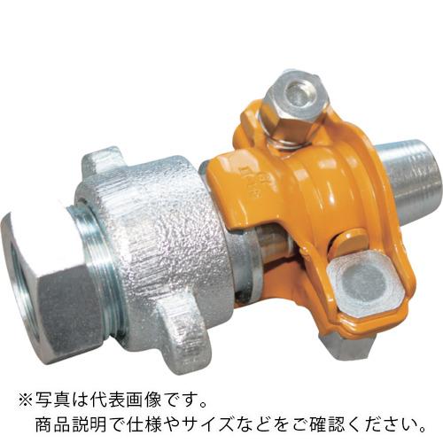 トヨックス 土木用エアツール・工場設備配管用 ロックホース専用 ホースカップリング 適合ホース 19ミリ 継手規格Rc(PT)3/4 ( CP-19TXRB-3 ) (株)トヨックス