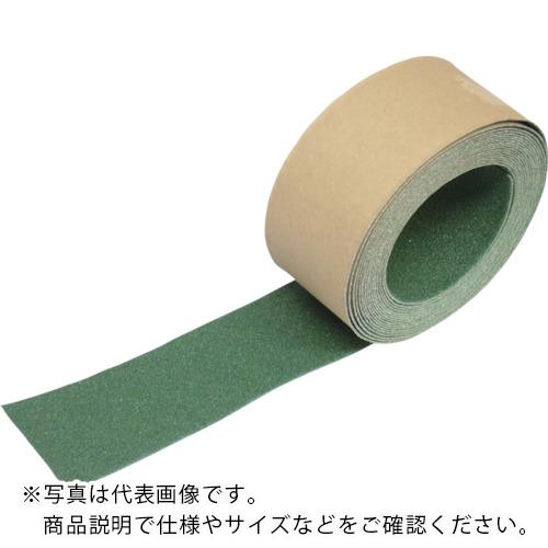 TRUSCO ノンスリップテープ 屋外用 50mmX10m 緑 ( TNS-5010 GN ) トラスコ中山(株)