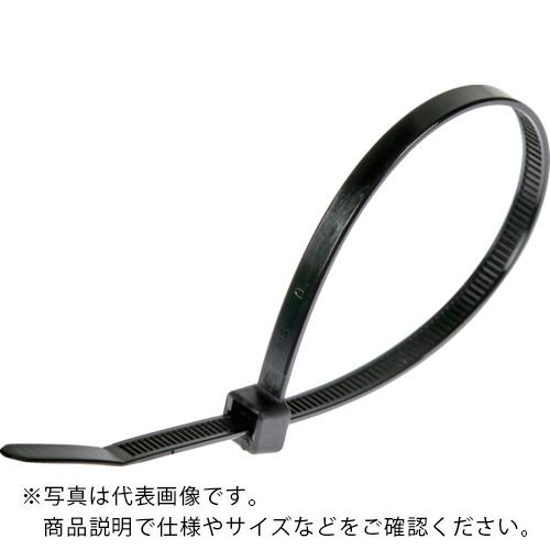 TRUSCO ナイロン結束バンド耐候性タイプ幅3.7mm長さ290mm 100本 ( TRJ300SB ) トラスコ中山(株)