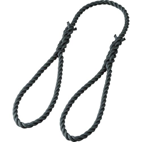 TRUSCO 台付ポリプロピレンロープ 線径12mmX長さ1m ( TPP-121 ) トラスコ中山(株)