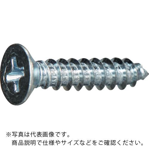 TRUSCO ( トラスコ中山 ) 皿頭タッピングねじ 1種A ユニクロ M6×25 10本入 少量パック ( Y834-0625 )