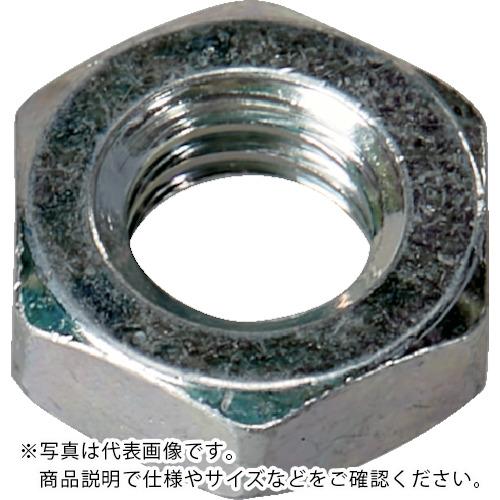 TRUSCO 六角ナット3種 三価白 ねじ寸法M4×0.70 20本入 少量パック ( Y813-0004 ) トラスコ中山(株)