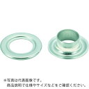 TRUSCO 両面ハトメ アルミ 4mm 100組入 (ブリスターパック入) ( P-THP-A4 ) トラスコ中山(株)