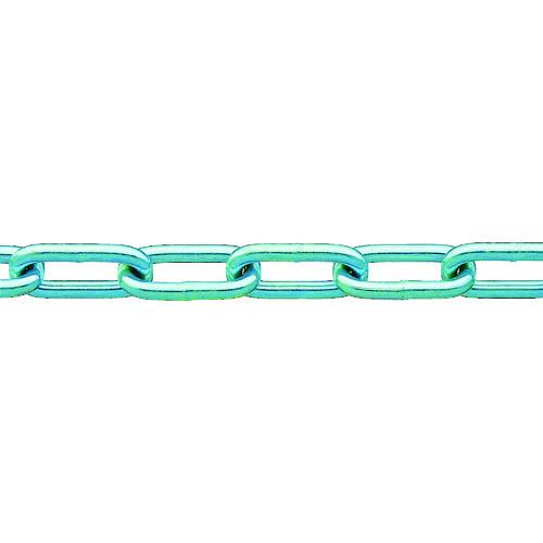 特長：切断済みチェーンですので、すぐにご使用いただけます。用途：間仕切り・転倒防止。仕様：全長(m)：1線径d(mm)：6.5内長P(mm)：37内幅W(mm)：10使用荷重(kN)：2.45袋入材質／仕上：スチール表面処理:ユニクロメッキ仕上げ注意：提供不可：SDS　●代表画像について 商品によっては、代表画像を使用している場合がございます。 商品のカラー、サイズなどが異なる商品をイメージ画像として 使用させて頂いている場合がございます。 必ず、商品の品番と仕様をご確認のうえ、ご注文お願いいたいます。 　●北海道・沖縄・離島・一部地域の送料について 別途追加で送料がかかる場合がございます。 送料がかかる場合は、メールにて送料をご連絡させて頂き、 お客様にご了承頂いてからの手配となります。 　●お買上げ明細書の廃止について 当店では、個人情報保護と環境保護の観点から同封を廃止しております。 お買上げ明細書が必要な場合は、備考欄に「お買上げ明細必要」と 記載お願いいたします。 当店からの出荷の場合は、同封にて発送させて頂きます。 （※メーカー直送の場合は、PDFデータをメールさせて頂きます。） 　注意事項 ※商品名に【2個セット】等、数量の明記がない場合は1個での販売となります。
