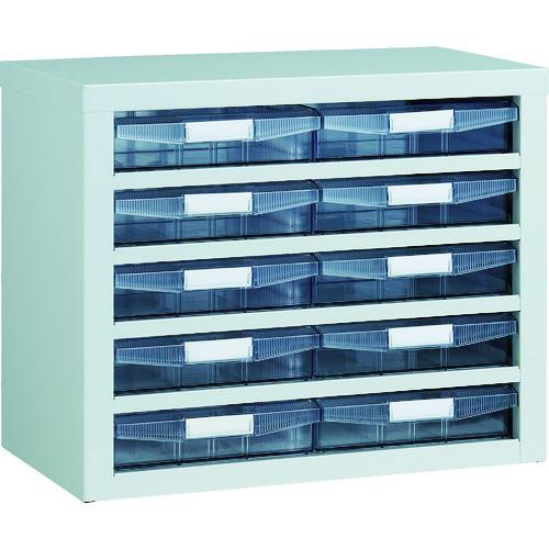 特長：引き出しは透明タイプで中身が見えて仕分けに便利です。本体は引き出しの飛び出し防止機能付です。横型タイプの部品管理ケースです。奥行が307mmなので、作業台に置いて使用しても、作業面が広く取れます。仕様：間口(mm)：553奥行(mm)...