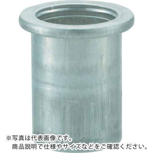 TRUSCO クリンプナット平頭アルミ 板厚4.0 M10X1.5 500個入 ( TBN-10M40A-C ) トラスコ中山(株)