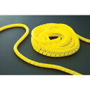 TRUSCO スパイラルチューブ10m 結束径9.0~32.0 黄 ( TSP12Y ) トラスコ中山(株)