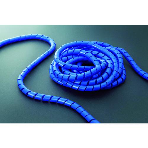 TRUSCO スパイラルチュ-ブ10m結束径φ3.2~25.0青 ( TSP4B ) トラスコ中山(株)