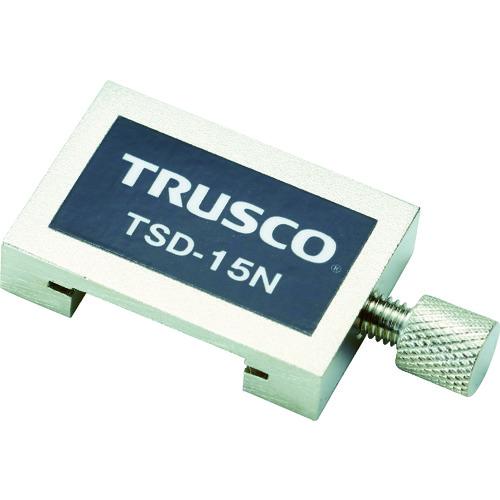 曲尺 - TRUSCO ( トラスコ中山 ) 直尺用ストッパー 真鍮 15cm用 ( TSD-15N )