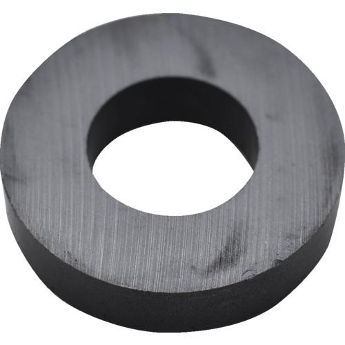 TRUSCO フェライト磁石 丸形・穴あり 外径45mmX厚み10.5mm 1個入 ( TF45RA-1P ) トラスコ中山(株)