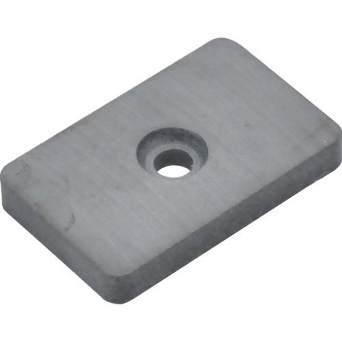 TRUSCO フェライト磁石 角形・穴あり 40mmX25mmX5.2mm 1個入 ( TF40KA25-1P ) トラスコ中山(株)