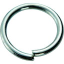 TRUSCO 丸リング 10個1組 鉄 ユニクロメッキ ( T860-28 ) トラスコ中山(株)