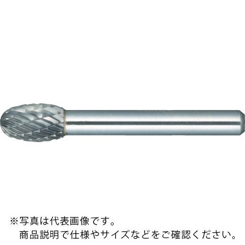 TRUSCO ( トラスコ中山 ) 超硬バー タマゴ型 Φ16X刃長25X軸6 アルミカット ( TA6C160 )